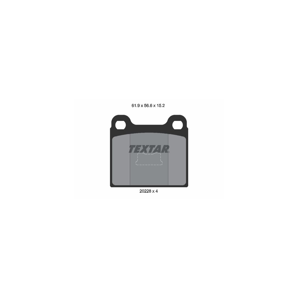 Textar Bremsbelagsatz 2352101 - Scheibenbremsen Für Toyota Yaris
