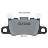TEXTAR Bremsbelagsatz, Scheibenbremse 2551205 für 2600766