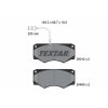 TEXTAR Bremsbelagsatz, Scheibenbremse 2901201 für 0000001908045