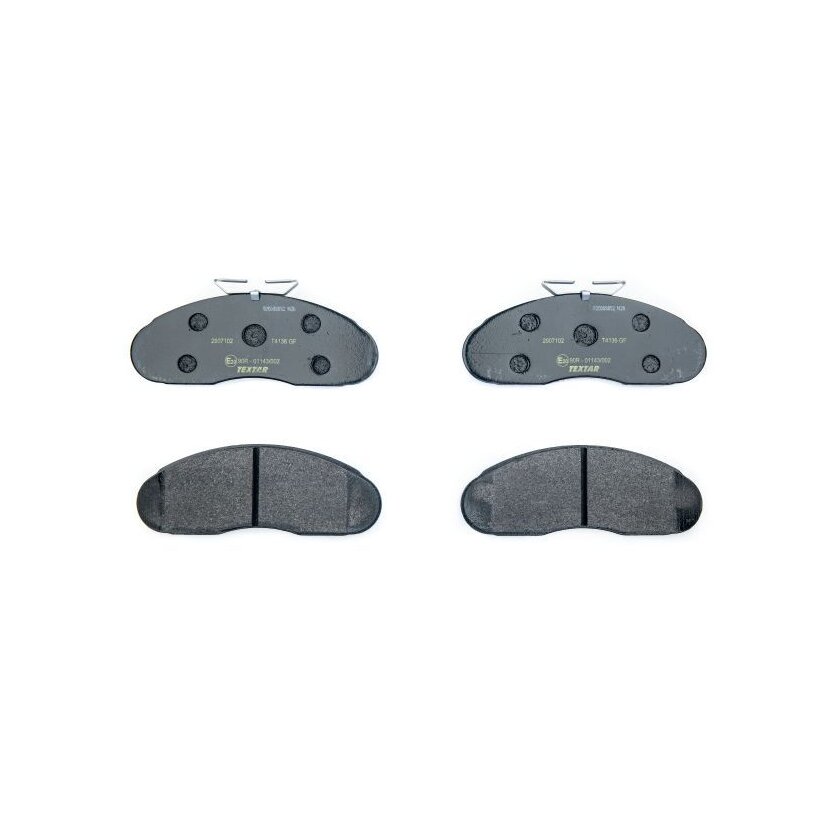TEXTAR Bremsbelagsatz, Scheibenbremse 2907102 für 41060G490A
