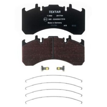 TEXTAR Bremsbelagsatz, Scheibenbremse 2917704 für...