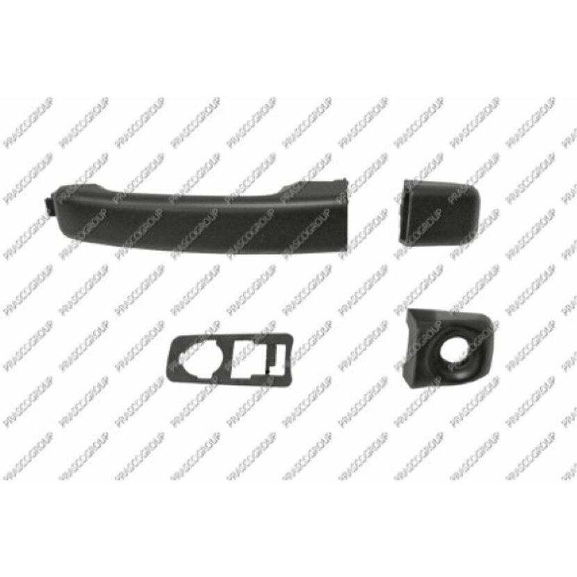 PRASCO Türgriff vorne /hinten rechts links außen Hecktür - mit Primer passend für Nissan - NV 400 - Mod. 01/10 - DS9628013