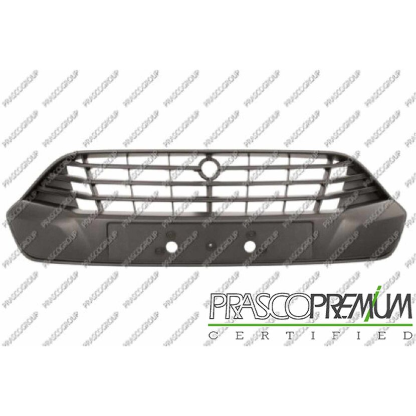 PRASCO Stoßstangengitter oben passend für Ford - Transit/Tourneo - Custom (TTF) - Mod. 05/13 - 04/18 - FD9142120