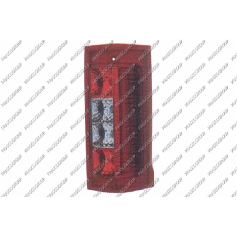 PRASCO Heckleuchte links ohne Sockel passend für Fiat - Ducato - Mod. 01/02 - 07/06 - FT9204154
