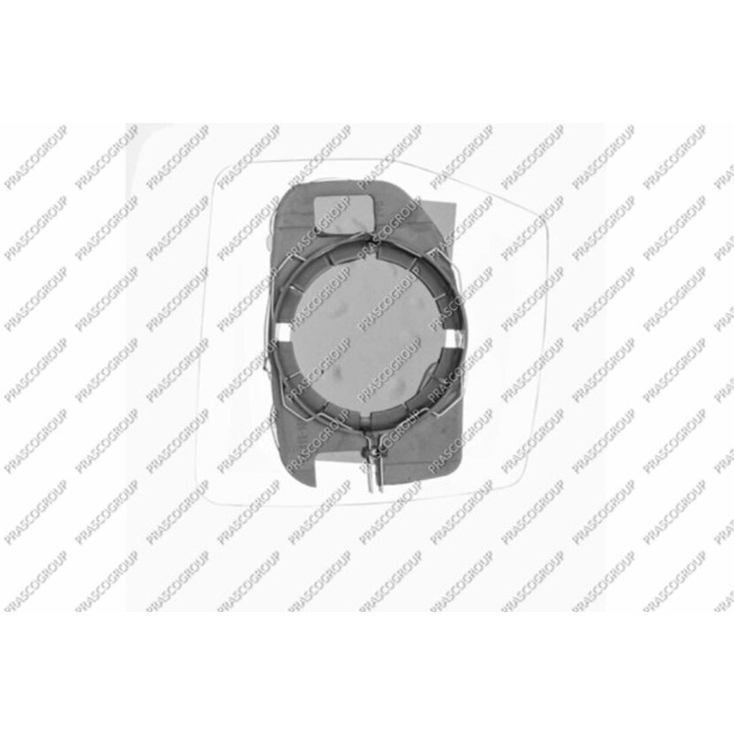 PRASCO Spiegelglas rechts konvex heizbar passend für Fiat - Scudo - Mod. 10/95 - 02/03 - FT9217523