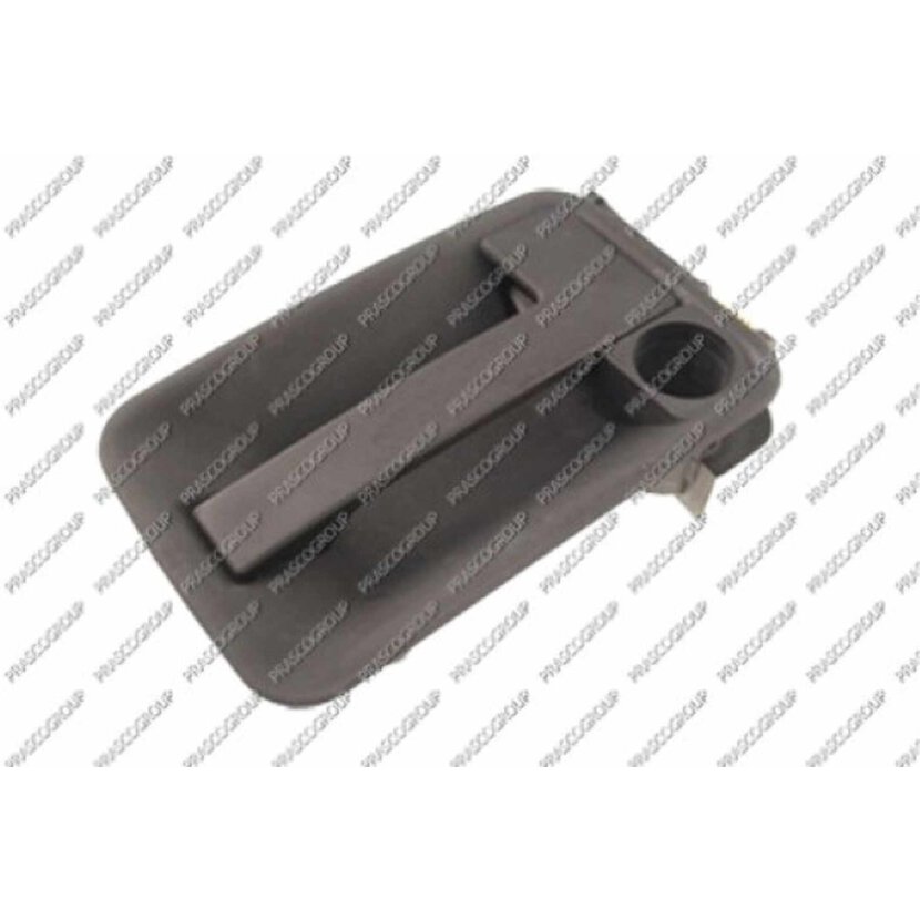 PRASCO Türgriff hinten aussen - Hecktür - schwarz - mit Schlüsselloch passend für Fiat - Scudo - Mod. 10/95 - 02/03 - FT9218301