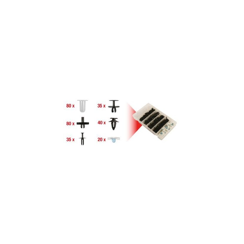 KS TOOLS Halteclipsatz, Karosserie 420.0050 - 4200050