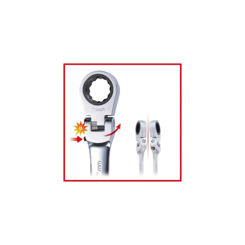 KS TOOLS Ratschen-Ringgabelschlüssel 503.4811 - 5034811