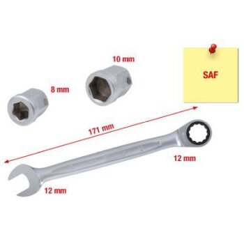 KS TOOLS Steckschlüsselsatz 460.2615 - 4602615