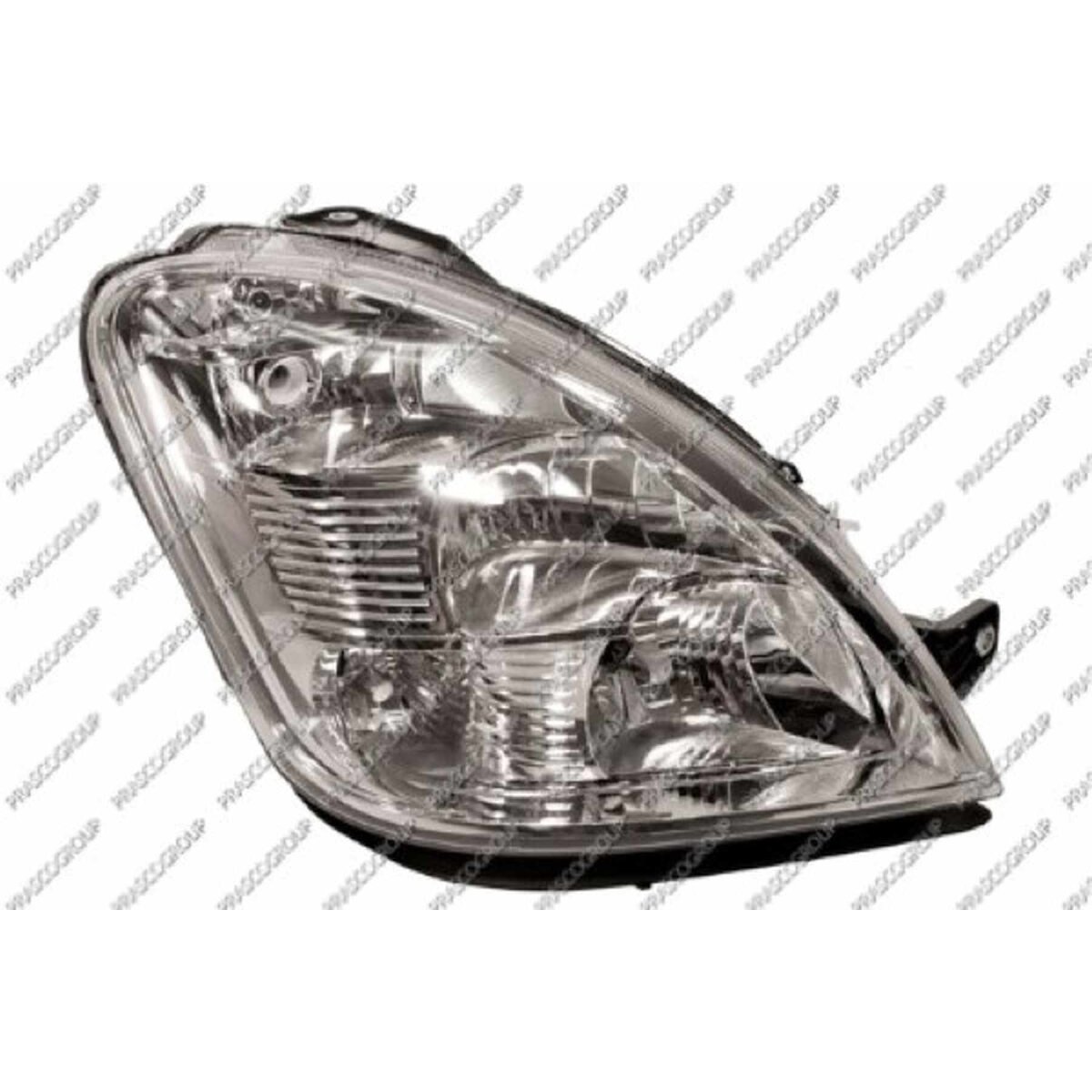 PRASCO Scheinwerfer rechts Modell H1+H1+H7 mit LWR - mit Motor passend für Iveco - Daily - Mod. 05/06 - 05/09 - FT9274903