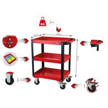 KS TOOLS Werkstatt-Servicewagen 890.0001 - 8900001