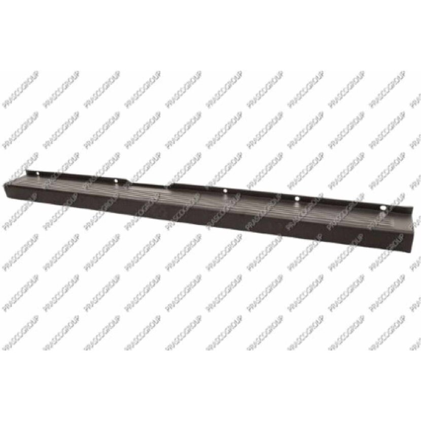 PRASCO mittelstück hinten schwarz passend für Fiat - Ducato - Mod. 08/06 - 05/14 - FT9301052