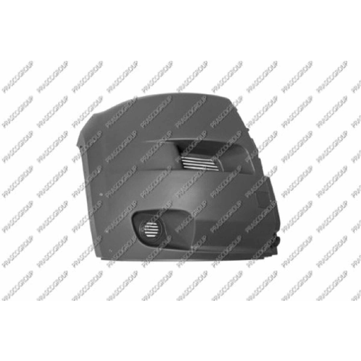 PRASCO Stoßstangenecke vorne rechts grundiert mit Löchern passend für Radlaufleisten passend für Fiat - Ducato - Mod. 08/06 - 05/14 - FT9301123