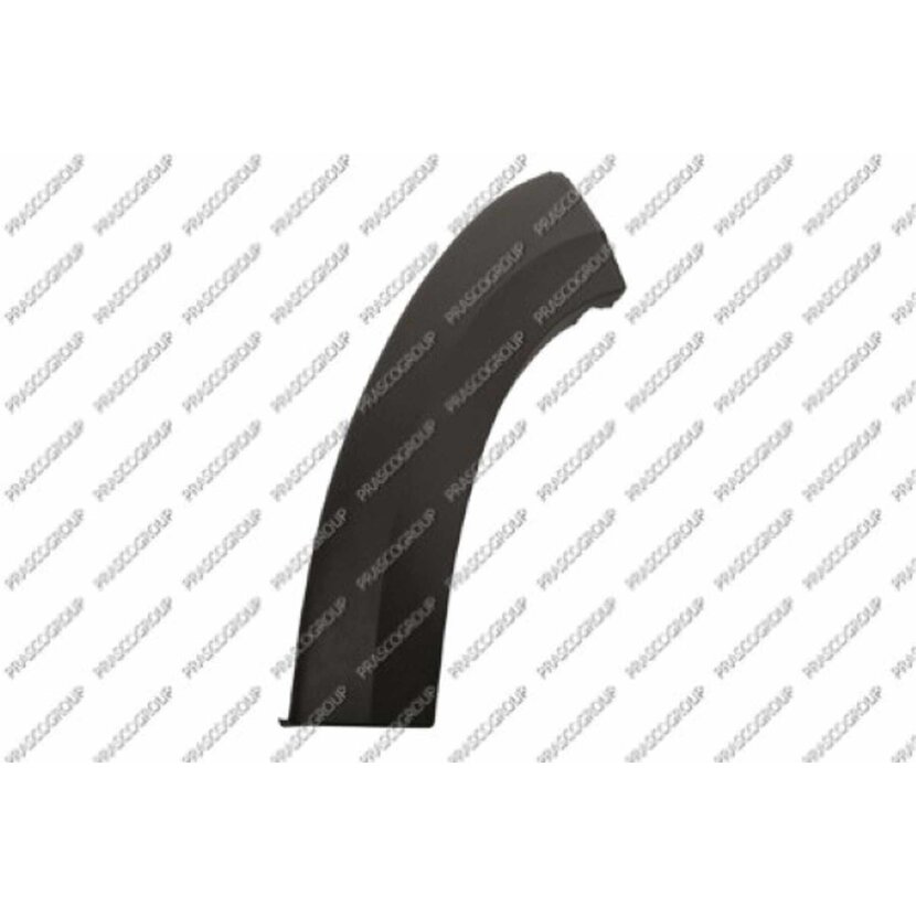 PRASCO Endstück Stoßstange vorne  links schwarz passend für Fiat - Ducato - Mod. 08/06 - 05/14 - FT9301572