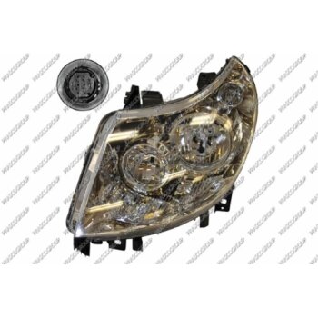 PRASCO Scheinwerfer links H7/H1 mit Motor passend...