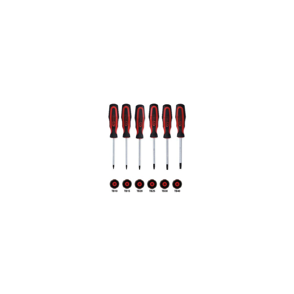 KS TOOLS Schraubendrehersatz 159.0040 - 1590040