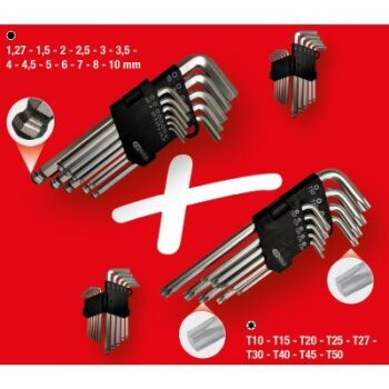 KS TOOLS Winkelschraubendrehersatz 151.4000 - 1514000
