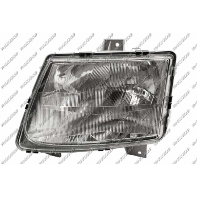PRASCO Scheinwerfer links H4/H1 manuelle Leuchtweitenregulierung passend für Mercedes - V Class - Viano - Mod. 12/96 - 01/03 - ME9084604