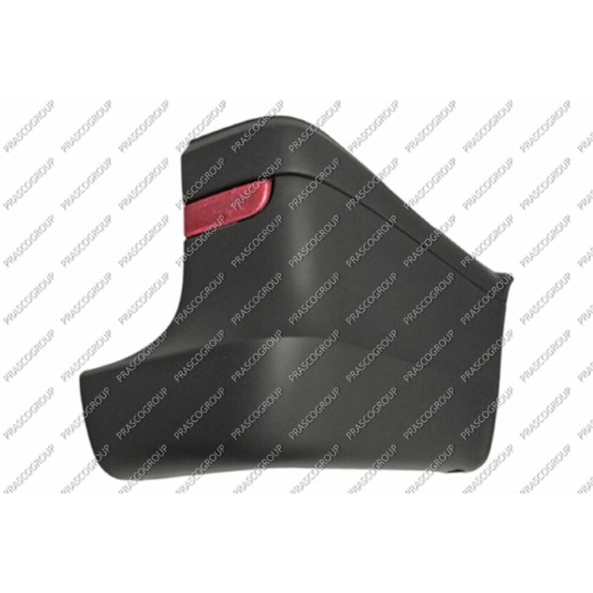 PRASCO Stoßstangenecke hinten rechts lichtgrau genarbt - mit Reflektor passend für Mercedes - V Class - Vito (W639) - Mod. 10/10 - 08/14 - ME9101163