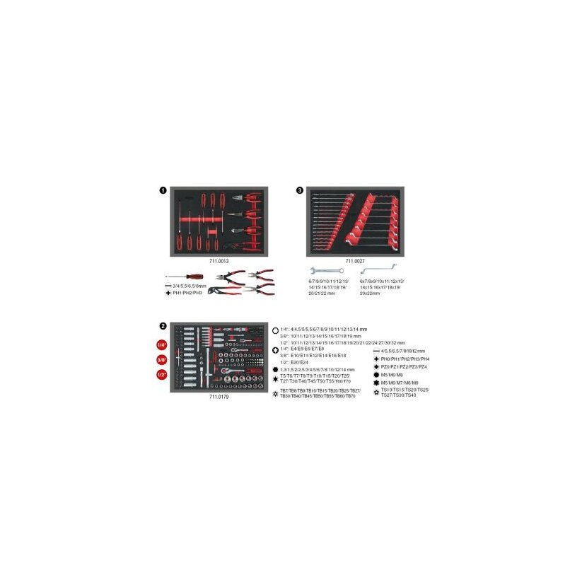 KS TOOLS Werkzeugsatz 713.0215 - 7130215