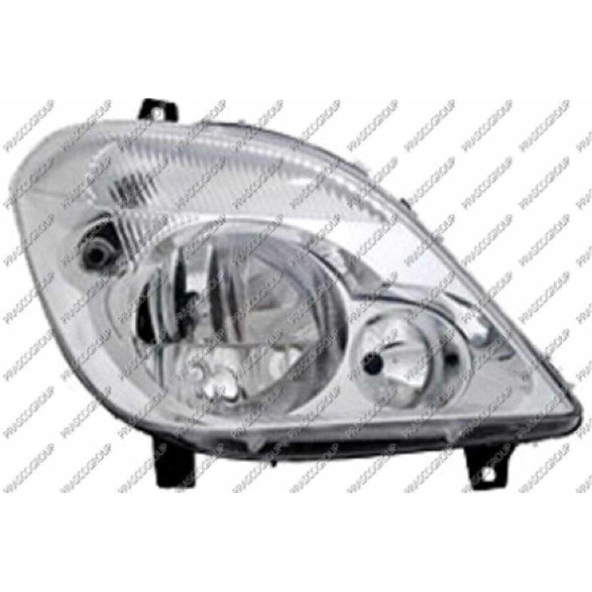 PRASCO Scheinwerfer rechts H7/H7 mit Motor passend für Leuchtweitenregulierung passend für Mercedes - Sprinter - Mod. 04/06 - 08/13 - ME9194913