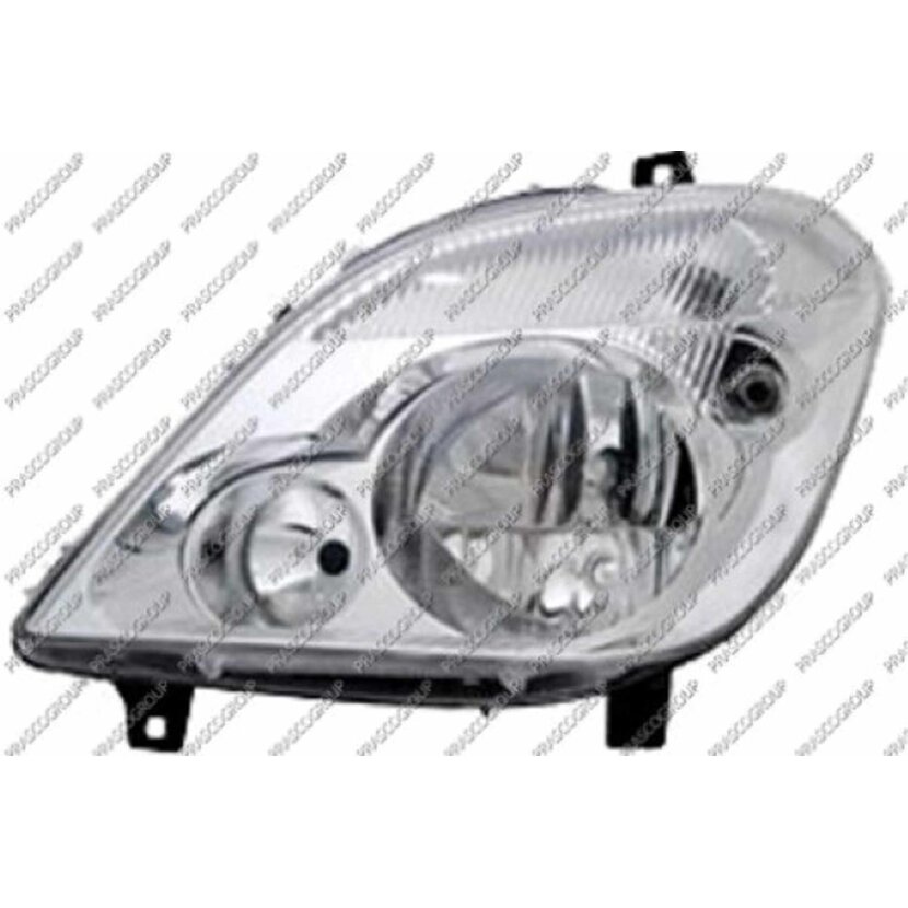 PRASCO Scheinwerfer links H7/H7 mit Motor passend für Leuchtweitenregulierung passend für Mercedes - Sprinter - Mod. 04/06 - 08/13 - ME9194914