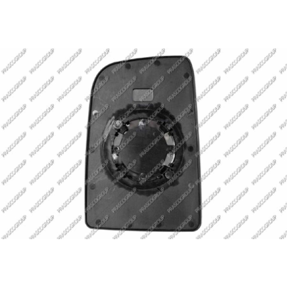 PRASCO Außenspiegelglas rechts oben heizbar, konvex passend für Mercedes - Sprinter - Mod. 04/06 - 08/13 - ME9197523