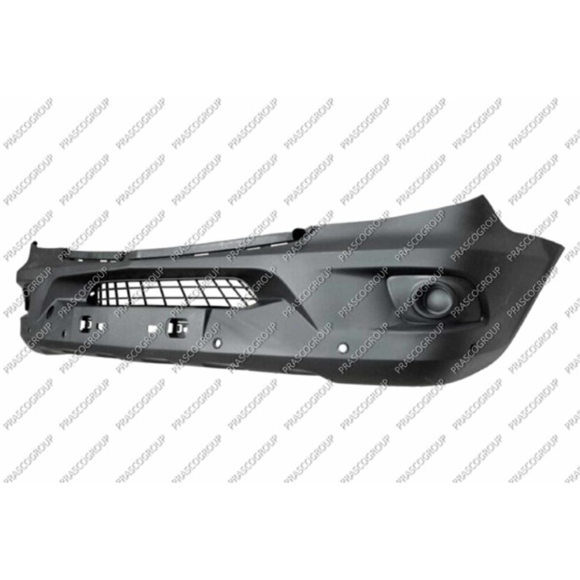 PRASCO Stoßstange vorne  schwarz genarbt mit Löchern passend für Einparkhilfe +Sensorhalter passend für Mercedes - Sprinter - Mod. 09/13 - 01/18 - ME9211011