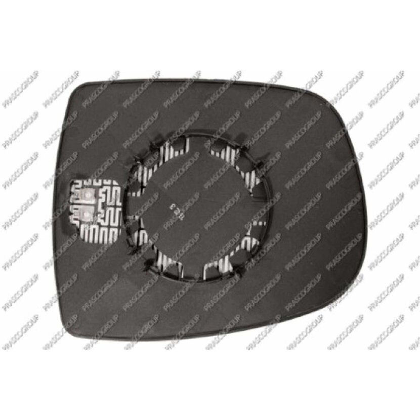 PRASCO Außenspiegelglas links konvex , heizbar passend für Opel/Vauxhall - Vivaro - Mod. 07/01 - 07/06 - OP9327524
