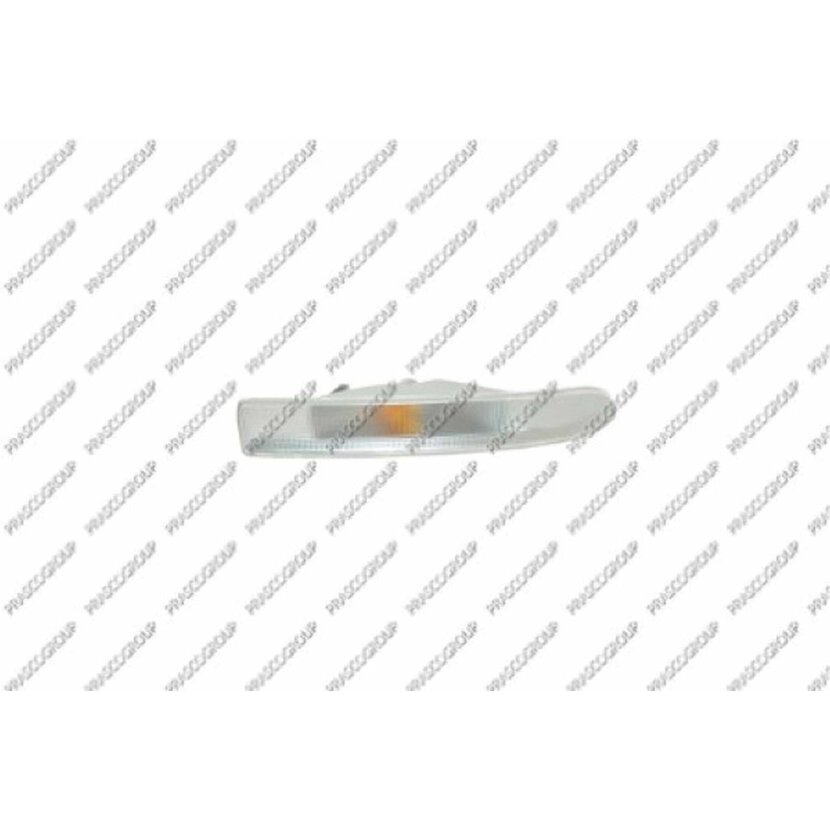 PRASCO Blinkleuchte rechts weiss ohne Sockel passend für Opel/Vauxhall - Movano - Mod. 02/98 - 12/02 - OP9504113