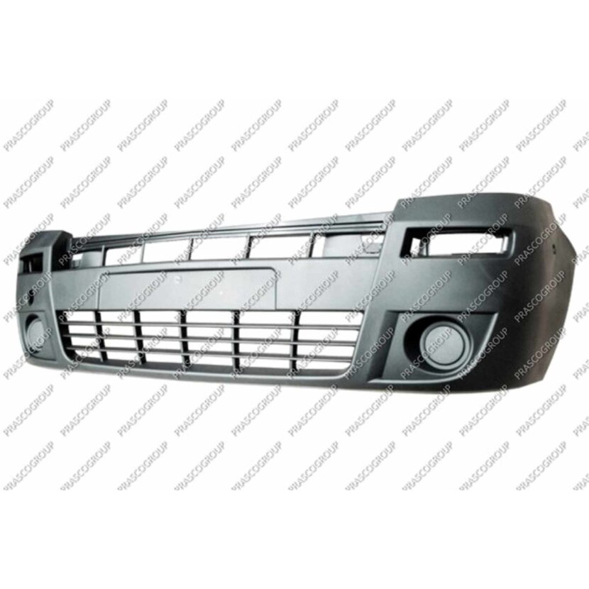 PRASCO Stoßstange vorne  schwarz passend für Opel/Vauxhall - Movano - Mod. 01/03 - 12/10 - OP9521001