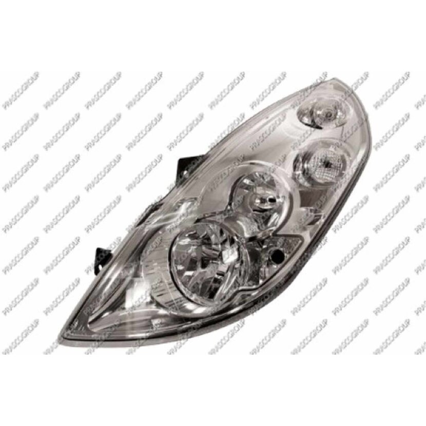 PRASCO Scheinwerfer links H7/H7/H1 passend für Leuchtweitenregulierung ohne Motor passend für Opel/Vauxhall - Movano - Mod. 01/10 - 06/14 - OP9544924