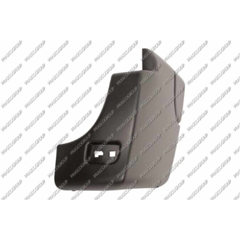 PRASCO Stoßstangenecke hinten rechts schwarz genarbt passend für Renault - Master - Mod. 01/10 - 06/14 - RN9541153