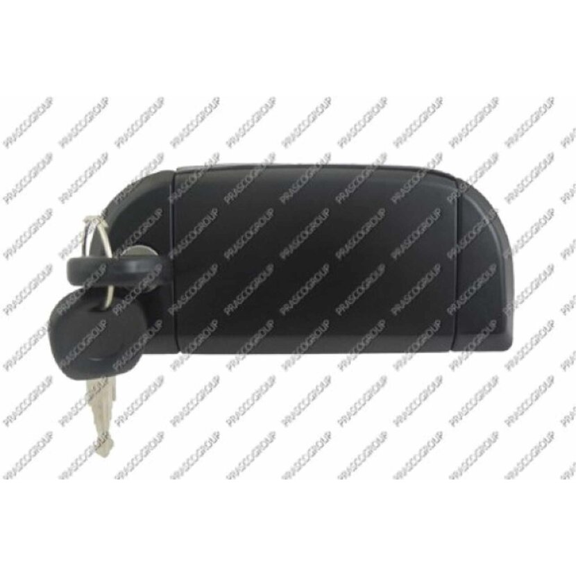 PRASCO Türgriff vorne  rechts aussen schwarz/glatt - mit Schlüssel passend für Volkswagen - T4 - Mod. 09/90 - 07/96 - VG9138041