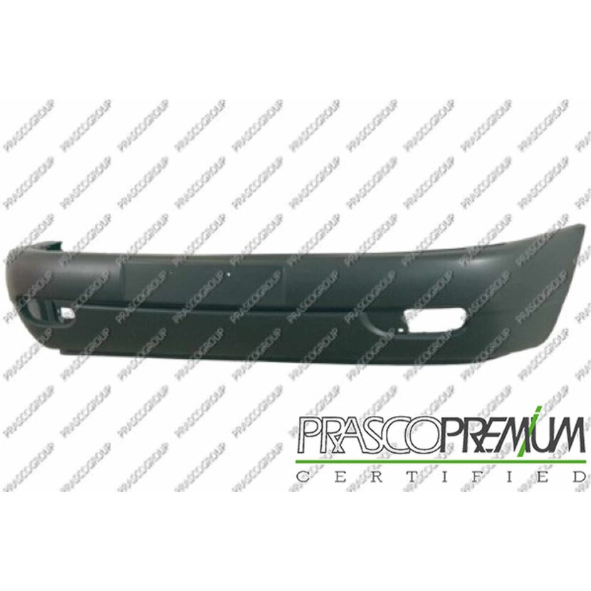 PRASCO Stoßstange vorne  schwarz mit Nebelscheinwerfer-Löcher kurzer Vorbau passend für Volkswagen - T4 - Mod. 08/96 - 08/03 - VG9151002