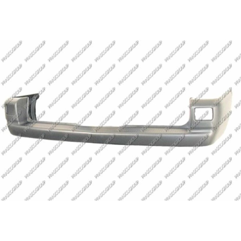 PRASCO Stoßstange hinten schwarz glatt mit Loch passend für Rückfahrleuchte passend für Volkswagen - T4 - Mod. 08/96 - 08/03 - VG9151061