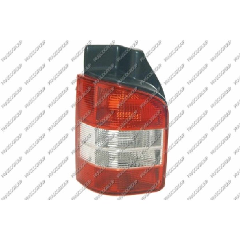PRASCO Heckleuchte links Blinker weiss ohne  Sockel, Modell mit 2 Hecktüren passend für Volkswagen - T5 - Mod. 09/03 - 12/08 - VG9174164