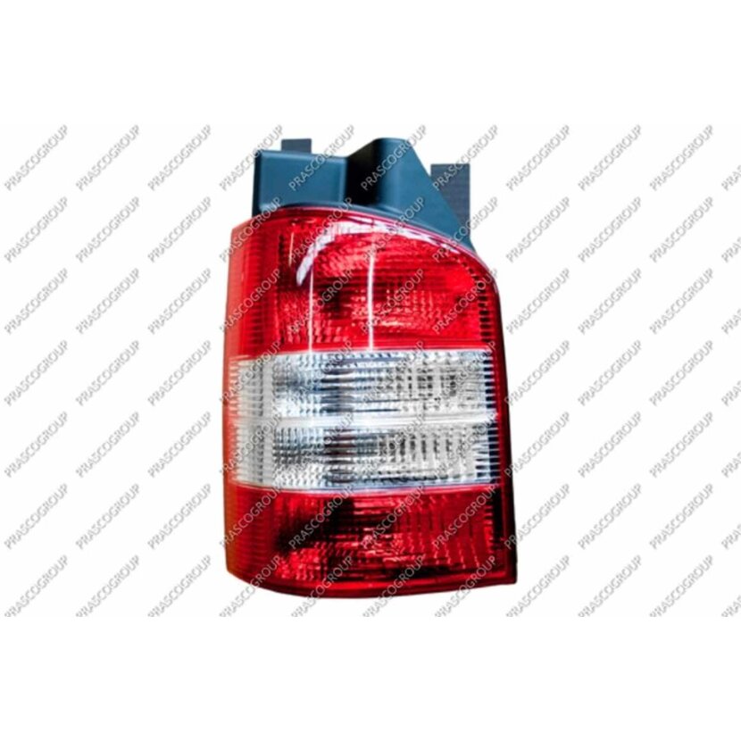 PRASCO Heckleuchte links Blinker weiss smoke ohne  Sockel, Modell mit Heckklappe passend für Volkswagen - T5 - Mod. 09/03 - 12/08 - VG9174184