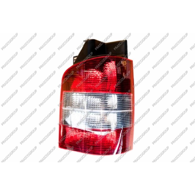PRASCO Heckleuchte rechts weiss/rot Basis schwarz, ohne Sockel, Modell Heckkl. passend für Volkswagen - T5 - Mod. 09/03 - 12/08 - VG9174185