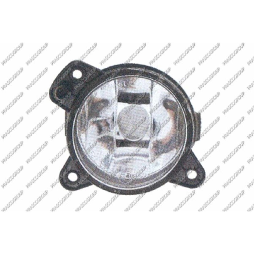 PRASCO Nebelscheinwerfer links mit Glühbirne Typ Hella Modell 04 09 passend für Volkswagen - T5 - Mod. 03/03 - 07/09 - VG9174422