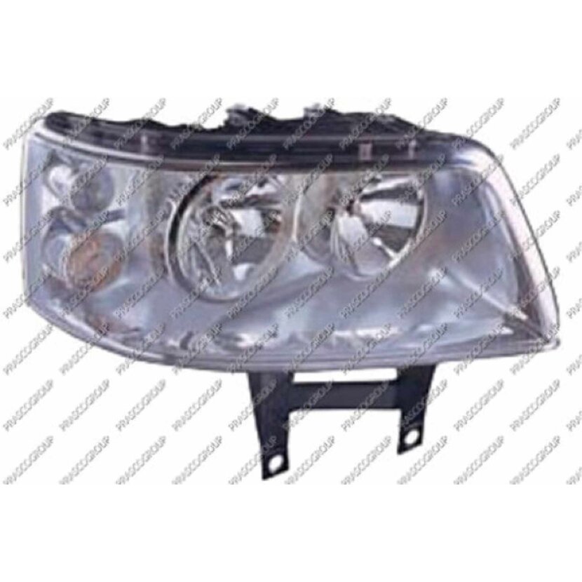 PRASCO Scheinwerfer rechts H7/H1 mit Motor passend für LWR passend für Volkswagen - T5 - Mod. 09/03 - 12/08 - VG9174903