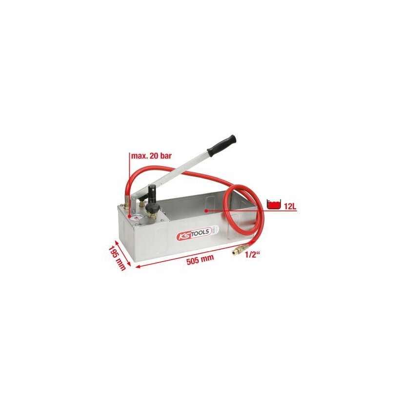 KS TOOLS Druck-/Vakuumpumpe 902.2004 - 9022004