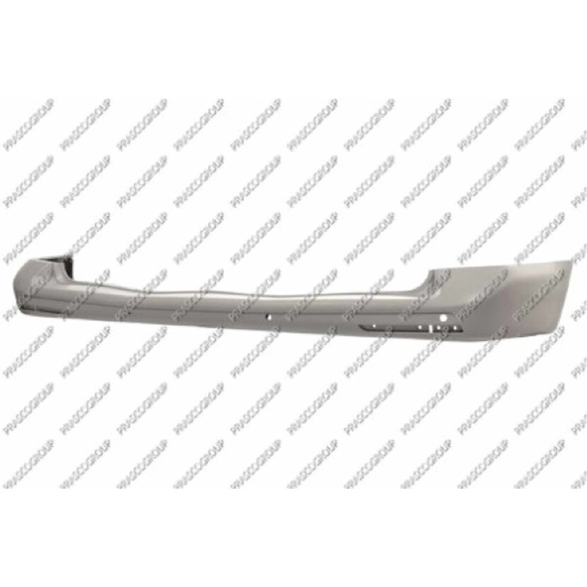 PRASCO Stoßstange hinten dunkelgrau mit Vorbereitung passend für Einparkhilfe +Sensorhalter - Modell 613 > passend für Volkswagen - T5 - Mod. 01/09 - 07/15 - VG9191062