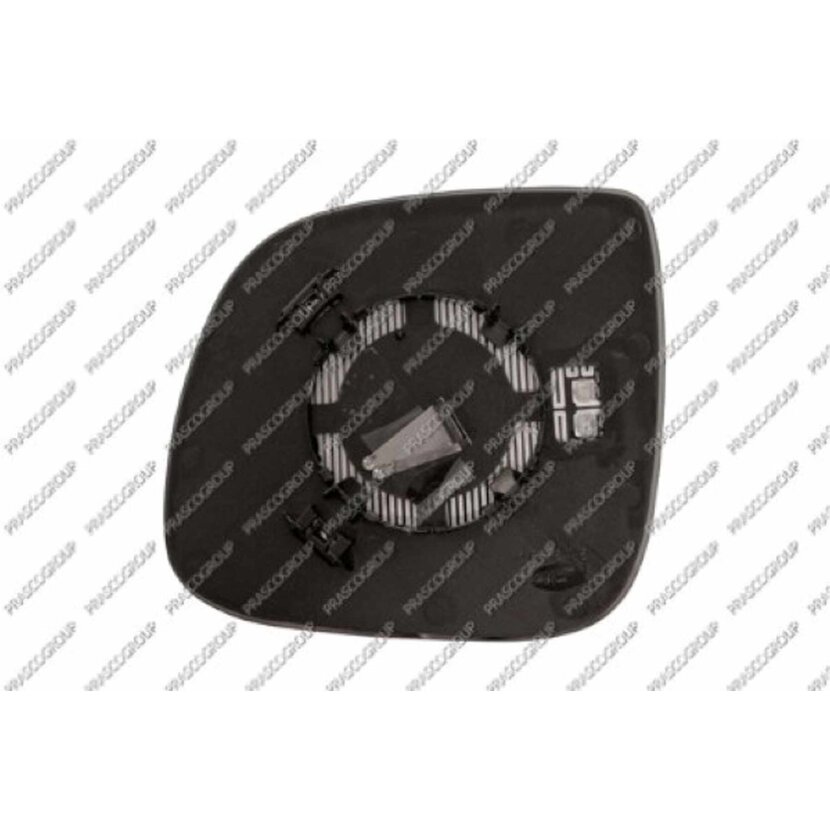 PRASCO Spiegelglas rechts konvex Heizbar Durchmesser 84Mm passend für Volkswagen - T5 - Mod. 01/09 - 07/15 - VG9197523