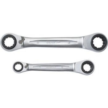 KS TOOLS Ratschen-Doppelringschlüsselsatz 503.4550 -...
