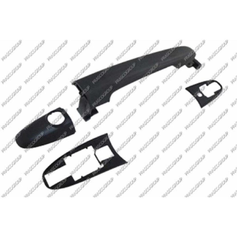 PRASCO Türgriff vorne  links aussen - schwarz - mit Schlüsselloch passend für Volkswagen - Crafter - Mod. 01/05 - 06/11 - VG9528002