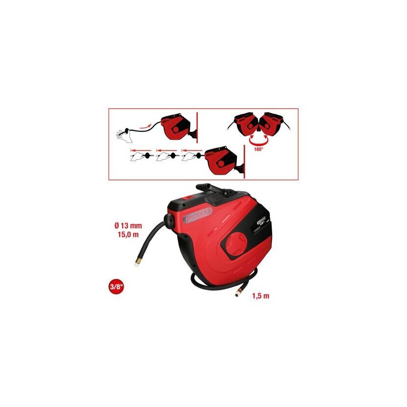 KS TOOLS Schlauchaufroller 515.3445 - 5153445