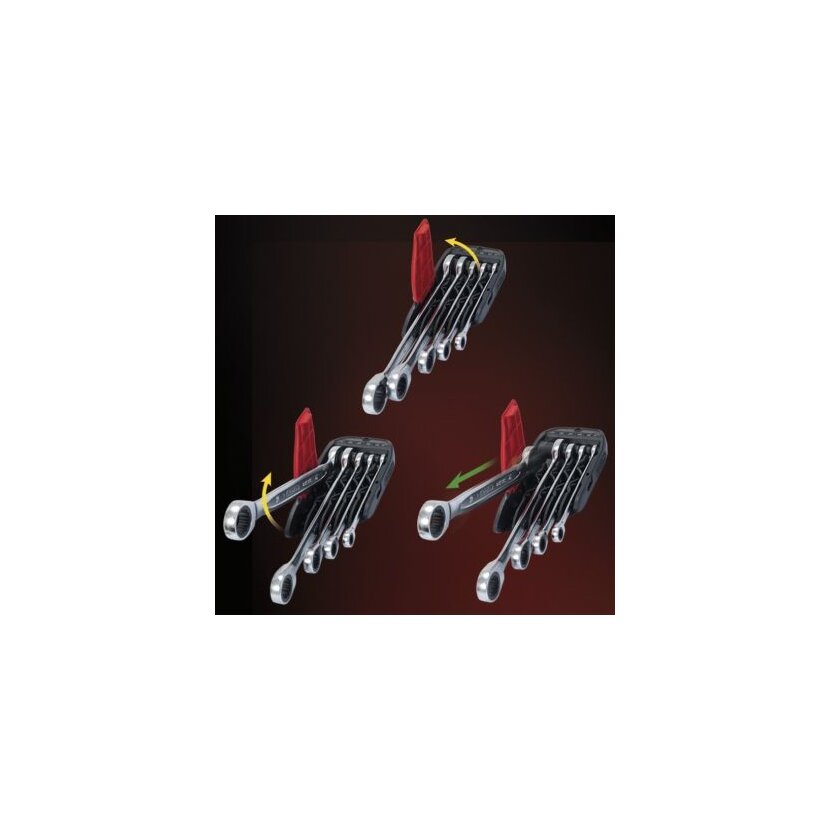 KS TOOLS Ratschen-Ringgabelschlüsselsatz 503.5905 - 5035905