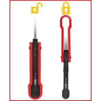 KS TOOLS Entriegelungswerkzeug, Flach-/Rundstecker...