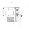 Kongsberg ABC Steckverbinder, 8 x 1,0, M22 x 1,5 - 90108022